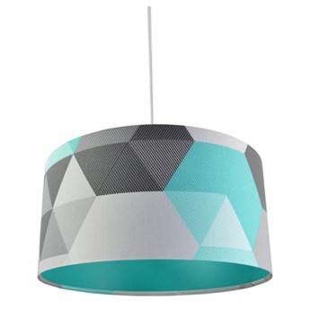 Lampa wisząca Geometrix Cyjan