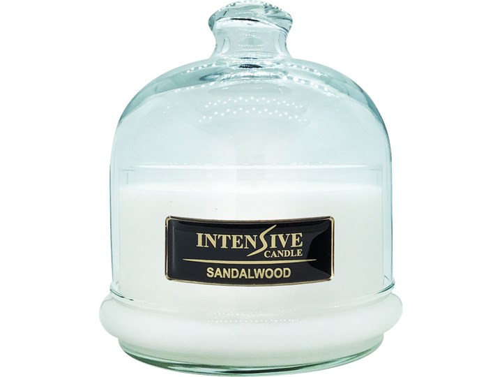 INTENSIVE COLLECTION 100% Soy Wax Premium Candle B2 Jar świeca zapachowa w szkle z kloszem 100% wosk sojowy - Sandalwood