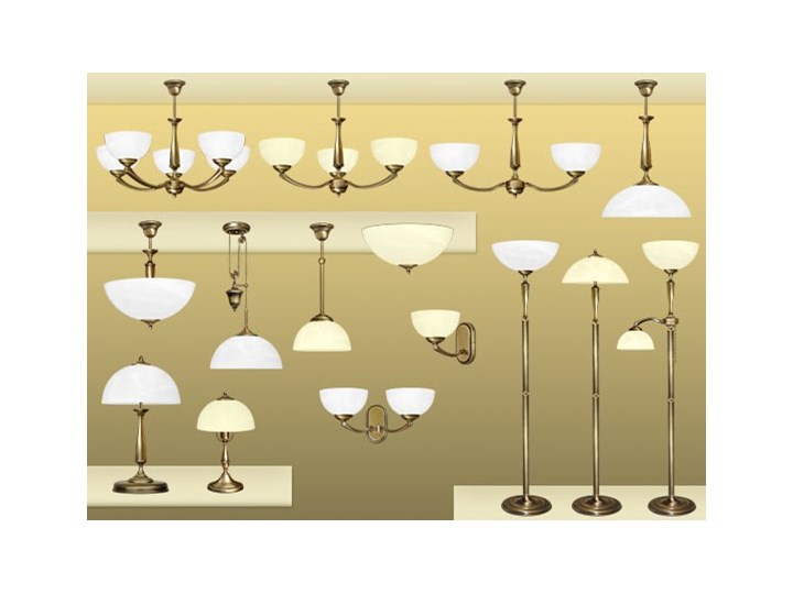 Mosiężna lampa stołowa P-B1 Szkło Lampa biurkowa Mosiądz Kolor Złoty Lampa LED Wysokość 41 cm Lampa nocna Lampa z kloszem Kategoria Lampy stołowe