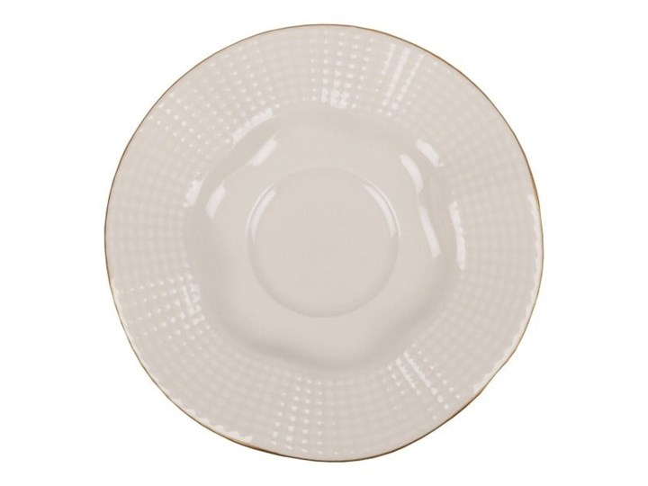Zestaw 6 porcelanowych filiżanek ze spodkami Kutahya Rullio