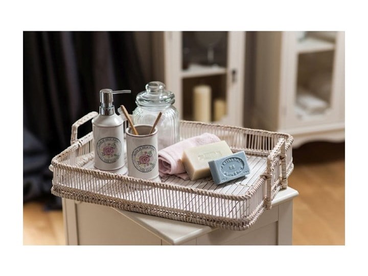Kremowy kamionkowy dozownik do mydła Premier Housewares Belle, 275 ml Ceramika Dozowniki Kolor Beżowy