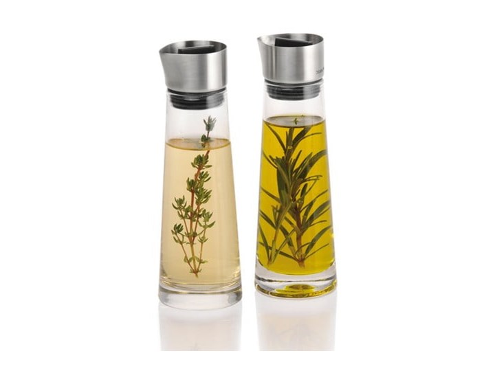 Dochucovací set Blomus Alinjo, 150 ml Pojemnik na ocet i oliwę Kategoria Przyprawniki Zestaw do przypraw Kolor Srebrny