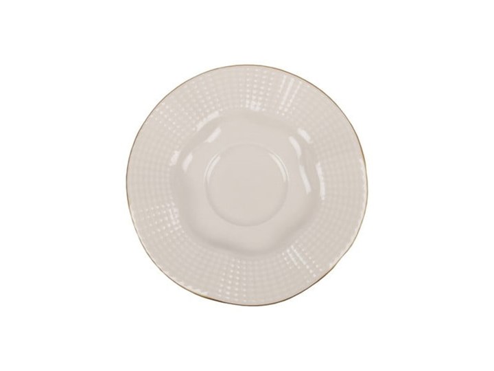 Zestaw 6 porcelanowych filiżanek ze spodkami Kutahya Rullio