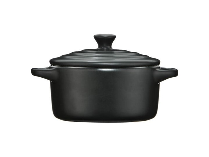 Mały czarne naczynie do zapiekania Premier Housewares, 230 ml Kolor Czarny