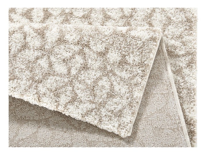 Kremowy dywan Mint Rugs Impress, 80x150 cm Prostokątny Syntetyk Dywany Wzór Jednobarwny