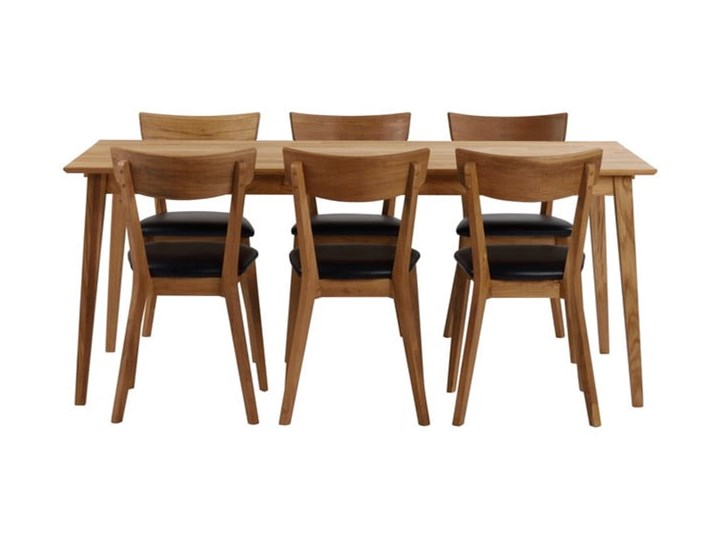 Naturalny stół z drewna dębowego Rowico Mimi, 180 x 90 cm Długość 180 cm  Drewno Pomieszczenie Stoły do jadalni
