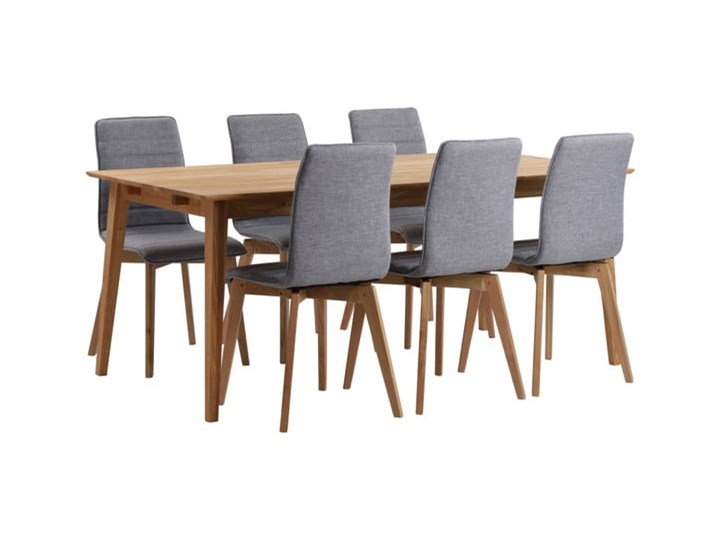 Naturalny stół z drewna dębowego Rowico Mimi, 180 x 90 cm Drewno Pomieszczenie Stoły do kuchni Długość 180 cm  Kształt blatu Prostokątny