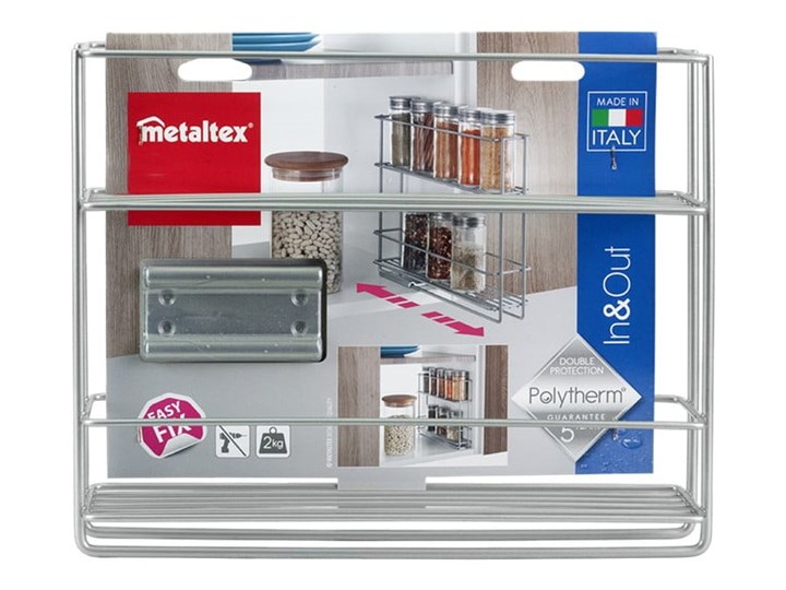 Półeczka na słoiczki z przyprawami Metaltex