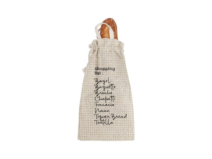 Worek na chleb z domieszką lnu Linen Couture Bag Shopping, wys. 42 cm Koszyk na pieczywo Kategoria Chlebaki