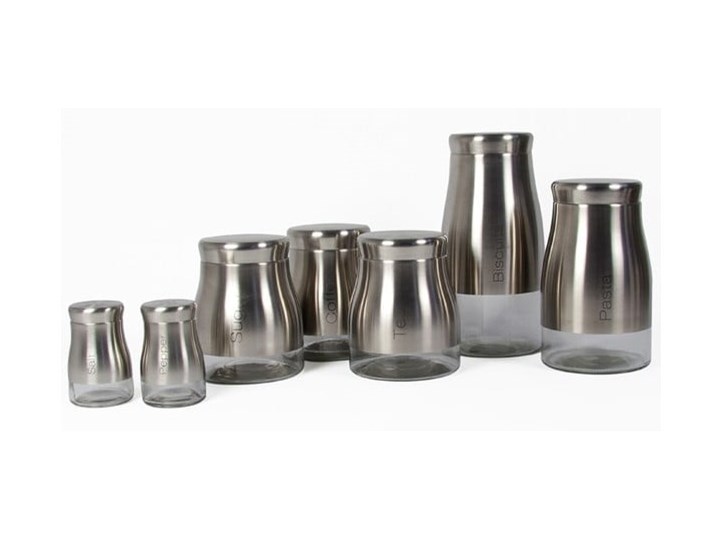 Solniczka i pieprzniczka ze stali nierdzewnej Sabichi Salt and Pepper, 700 m Stal nierdzewna Kategoria Przyprawniki
