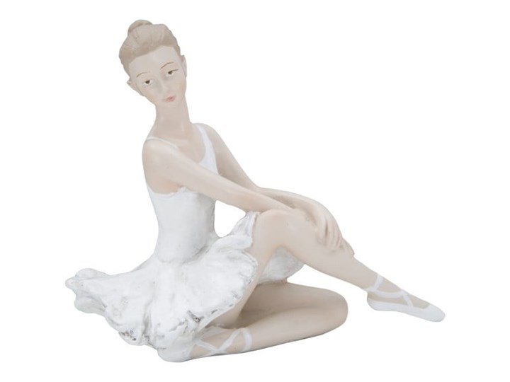 Figurka dekoracyjna Mauro Ferretti Dicy, wys.8 cm Kategoria Figury i rzeźby Kolor Biały