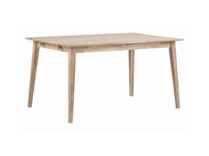 Lakierowany matowy stół z drewna dębowego Rowico Mimi, 140 x 90 cm Drewno Rozkładanie