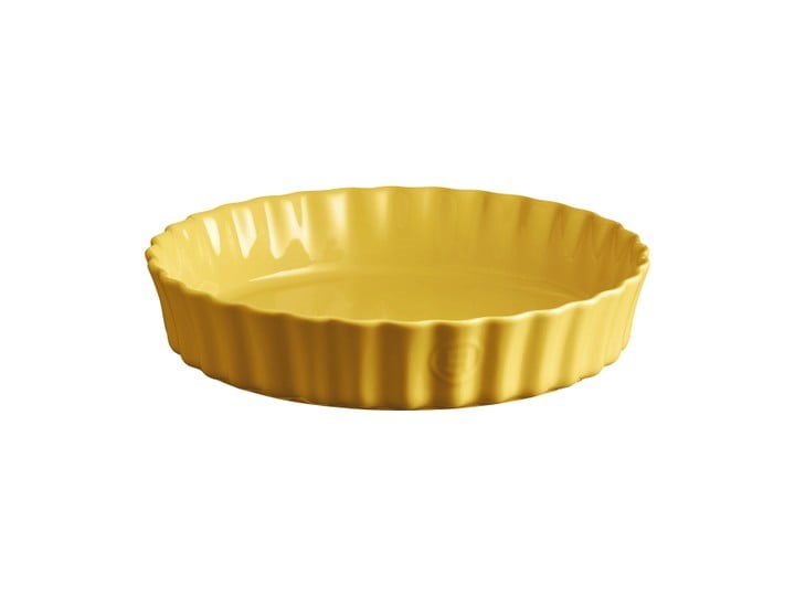 Żółta ceramiczna forma do ciasta Emile Henry, ⌀ 28 cm Kategoria Naczynia do zapiekania