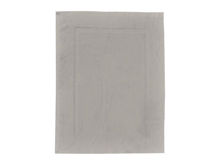 Szarobeżowy bawełniany dywanik łazienkowy Wenko, 50x70 cm Bawełna Kategoria Dywaniki łazienkowe