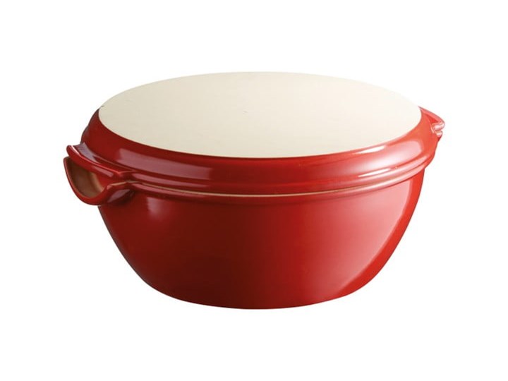 Czerwona ceramiczna forma na chleb Emile Henry, ⌀ 29,5 cm Kategoria Naczynia do zapiekania