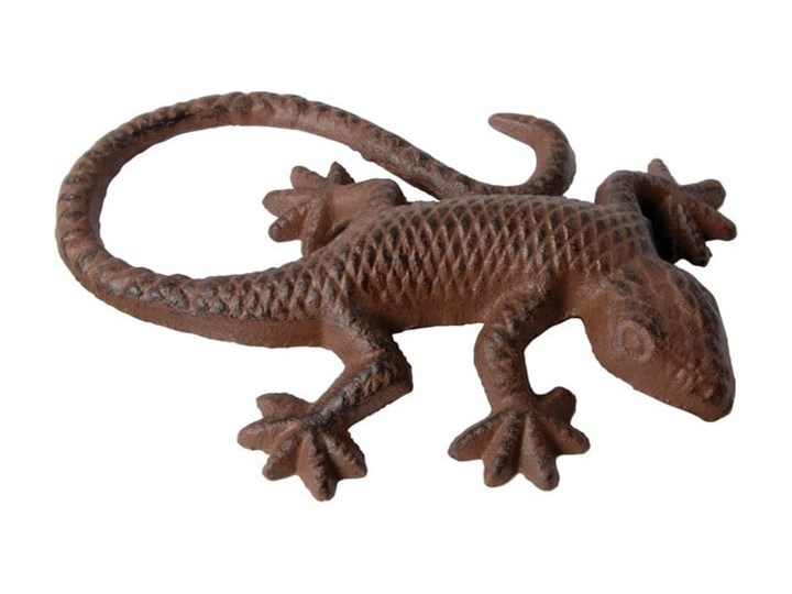 Żeliwna jaszczurka dekoracyjna Esschert Design, 10,4x15,1 cm Kategoria Figury i rzeźby