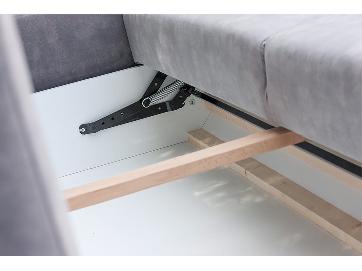 Sofa BRISTOL z funkcją spania Stała konstrukcja Boki Z bokami Styl Skandynawski