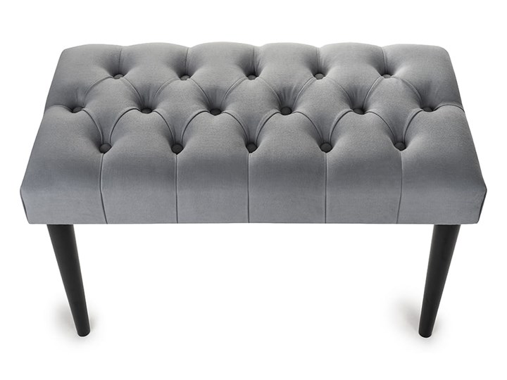 ŁAWKA pikowana INDUSTRIALNA Classic Velvet - LOFT Pomieszczenie Garderoba