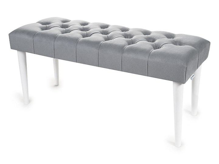 ŁAWKA pikowana INDUSTRIALNA Classic Velvet - LOFT Pomieszczenie Sypialnia