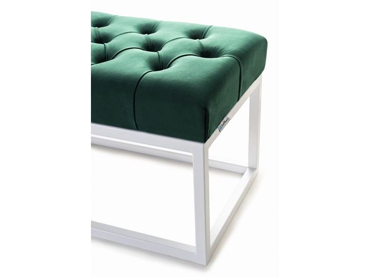 ŁAWKA pikowana INDUSTRIALNA Classic Velvet - LOFT Pomieszczenie Sypialnia