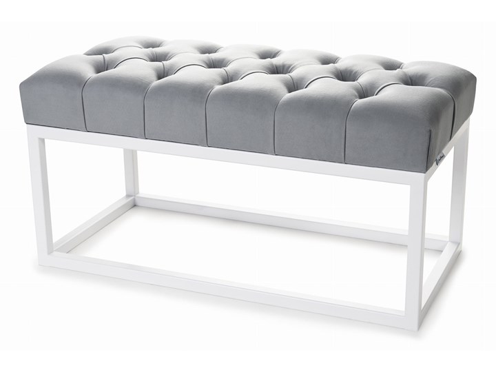 ŁAWKA pikowana INDUSTRIALNA Classic LOFT Materiał nóżek Drewno Kategoria Ławki do salonu