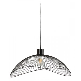 NUNEZ lampa wisząca 1 x 40W E27 czarny mat druciak metalowa nowoczesna loftowa ITALUX PND-1702-1-L-B
