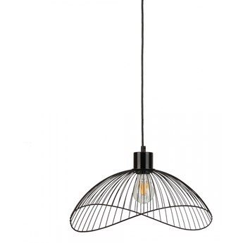 NUNEZ lampa wisząca 1 x 40W E27 czarny mat druciak metalowa nowoczesna loftowa ITALUX PND-1702-1-M-B