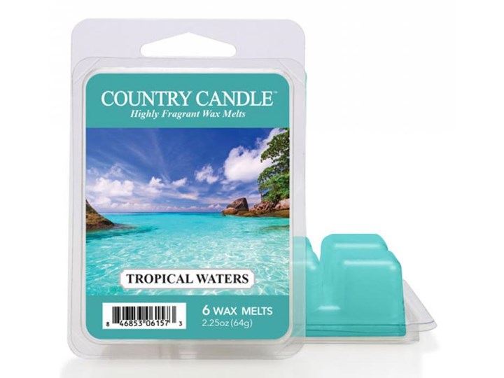 Country Candle - Tropical Waters - Wosk zapachowy "potpourri" (64g)