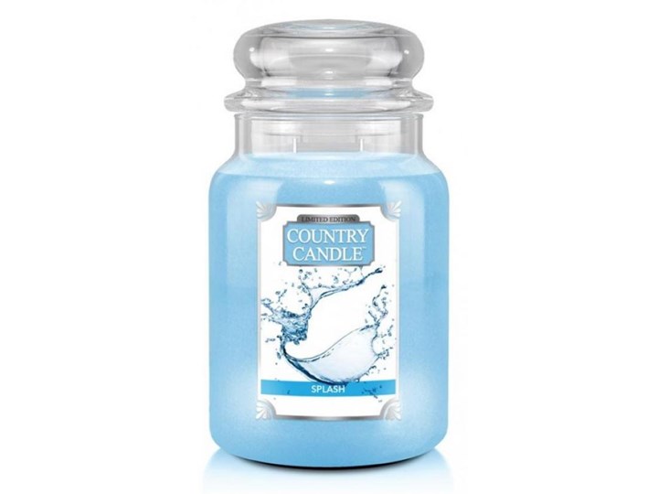 Country Candle - Splash - Duży słoik (680g) 2 knoty