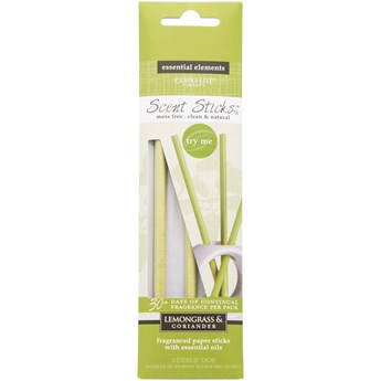 Candle-lite Essential Elements ScentSticks patyczki zapachowe papierowe naturalne z olejkami eterycznymi - Lemongrass & Coriander