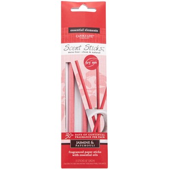 Candle-lite Essential Elements ScentSticks patyczki zapachowe papierowe naturalne z olejkami eterycznymi - Jasmine & Patchouli