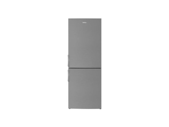 Lodówka AMICA FK2415.3UX Srebrna Szerokość 54 cm Jednodrzwiowe Wysokość 152 cm Kategoria Lodówki Położenie zamrażalnika Na dole