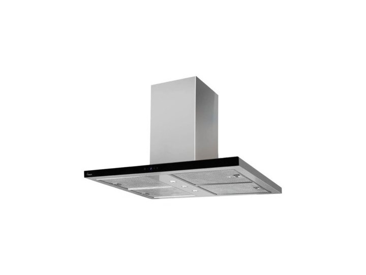 Okap AKPO WK-9 Isla Feniks Glass Slim 90 Czarny Okap wyspowy Szerokość 90 cm Sterowanie Elektroniczne