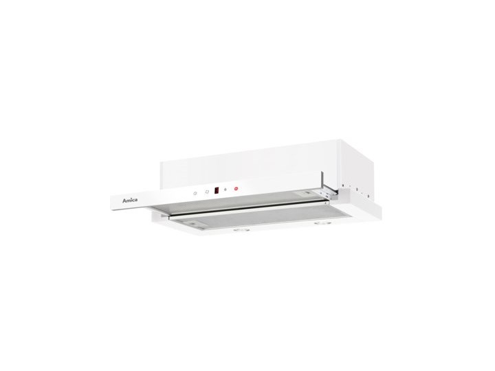 Okap AMICA OTP6641WG Okap podszafkowy Poziom hałasu 68 dB Szerokość 59,8 cm Okap teleskopowy Kategoria Okapy