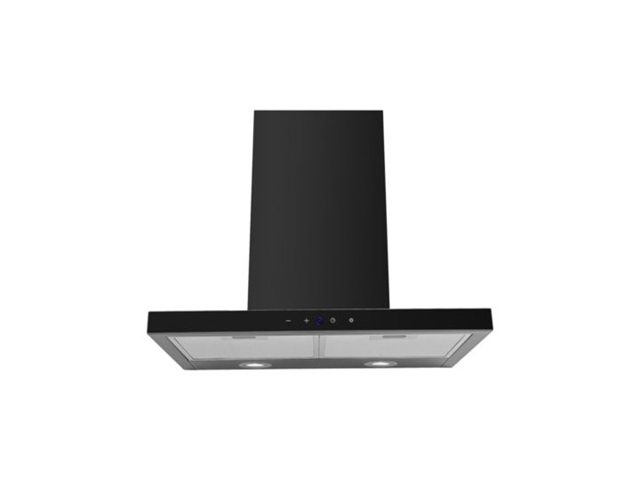 Okap VDB T-Line 60 Czarny Okap kominowy Sterowanie Elektroniczne Szerokość 60 cm Poziom hałasu 66 dB