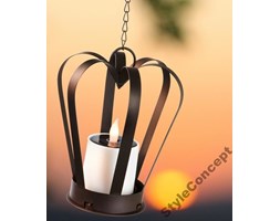 Latarenka Latarnia Lampion KRONE LED