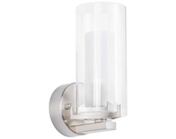 Tuba LAMPA kinkiet TERNI MB0118-1 Italux ścienna OPRAWA przezroczysta