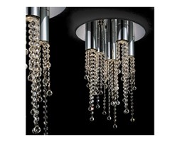 Kryształowa LAMPA sufitowa LARIX MX93708-5A Italux plafon OPRAWA glamour crystal chrom przezroczysta