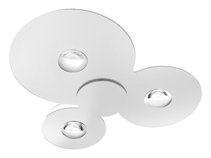 Plafon potrójny biały Studio Italia Design Bugia Triple White Matt White 3000K