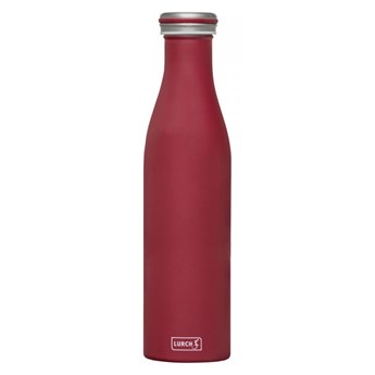 Butelka termiczna 750 ml stalowa, burgund matowy kod: LU-00240926