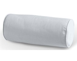 Dekoria Poduszka wałek prosty, White (biały), Ø16 × 40 cm, Cotton Panama