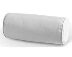 Dekoria Poduszka wałek prosty, biel, Ø16 × 40 cm, Jupiter