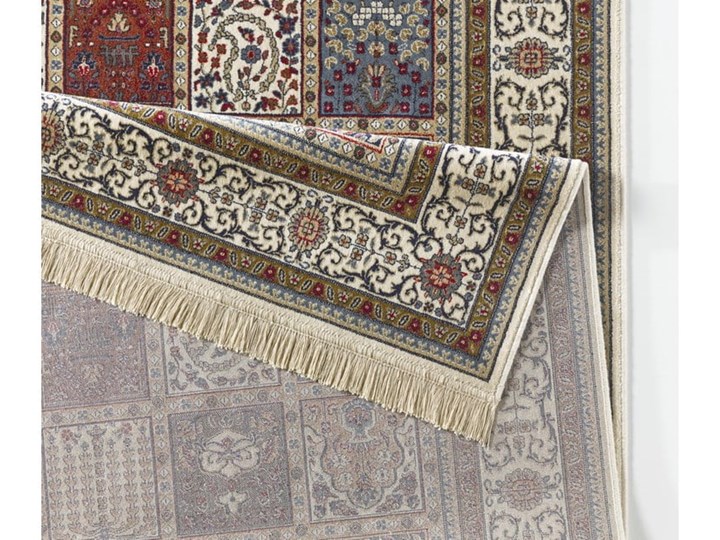 Kremowy dywan z wiskozy Mint Rugs Precious, 160x230 cm Wełna Prostokątny Dywany Wiskoza Kolor Wielokolorowy