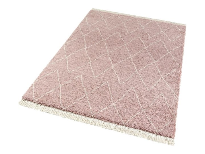 Różowy dywan Mint Rugs Jade, 120x170 cm Pomieszczenie Pokój przedszkolaka Juta Prostokątny Syntetyk Dywany Kategoria Dywany