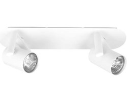 Sufitowa LAMPA regulowana VINCENT FH31712AJ13 Italux metalowa OPRAWA sufitowa LISTWA reflektorowa SPOT biała matowa maurano