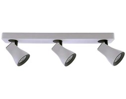 Plafon LAMPA reflektorek VALENTINA FH31763A11 Italux spot OPRAWA metalowa LISTWA spot sufitowy biały