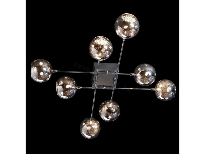 Luxera 46036 - Lampa sufitowa CRONOS 8xG9/60W/230V