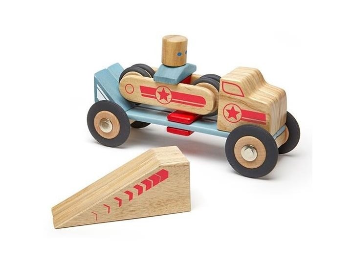 TEGU Drewniane klocki magnetyczne STUNT TEAM Jumper