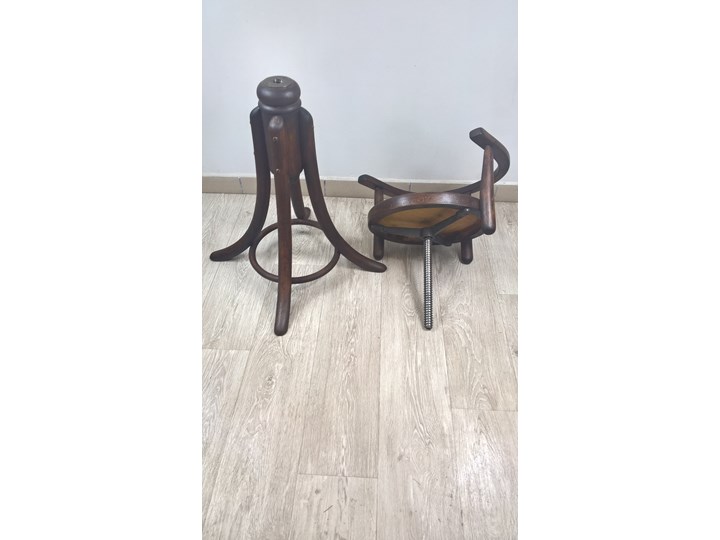 Krzesło obrotowe, Thonet, Czechy, lata 20. Krzesło obrotowe, Thonet, Czechy, lata 20.