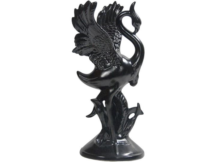 Figurka czapli, Jema, Holandia, lata 50. Ceramika Metal Metal Ceramika